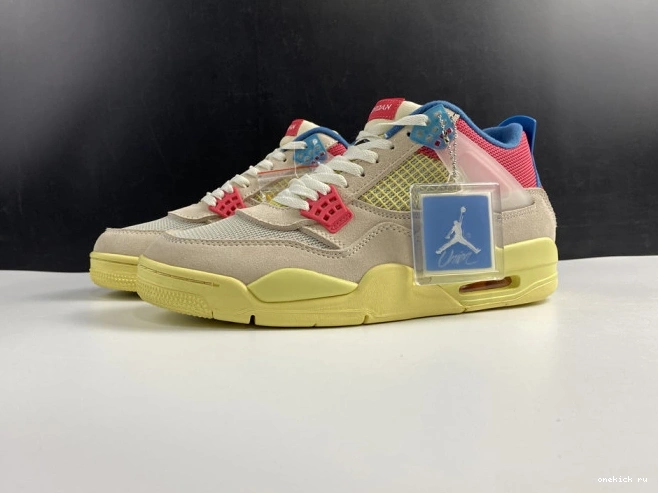 Onekick Jordan 4 Retro Ice DC9533-800 Guava Air Union 0701